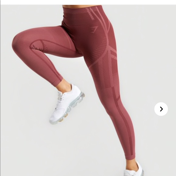 Gymshark Geo Seamless Leggings Rose 